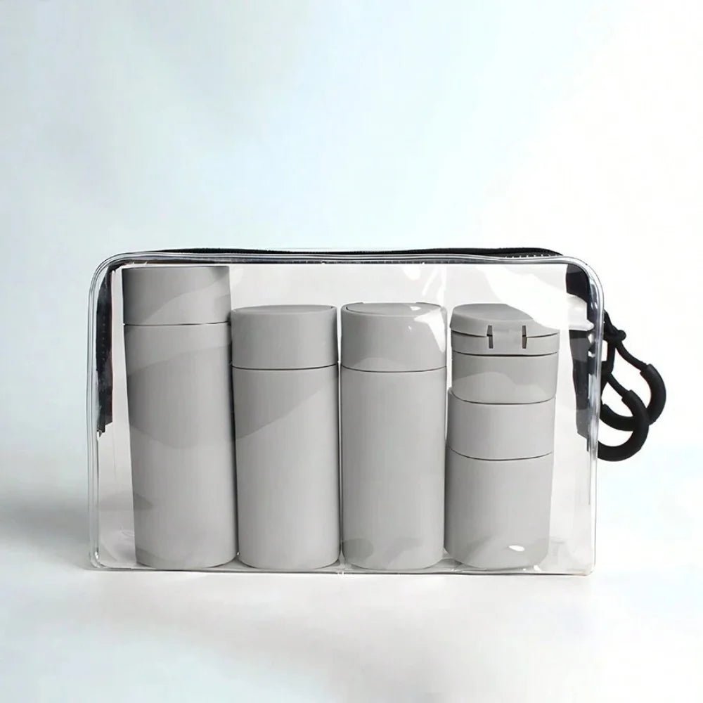 Her Travel Refillable Travel Bottles Set – 5 Piece, TSA Approved, Leak-Proof - Her travel