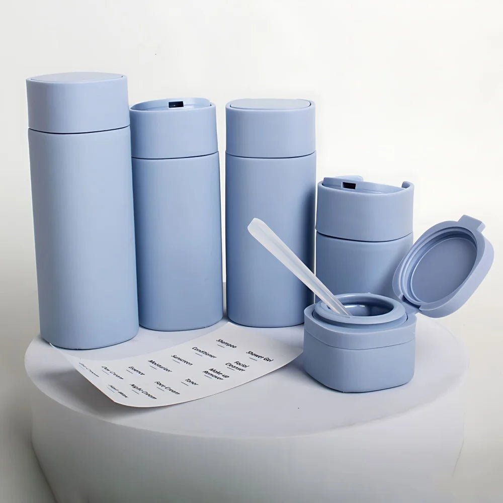 Her Travel Refillable Travel Bottles Set – 5 Piece, TSA Approved, Leak-Proof - Her travel