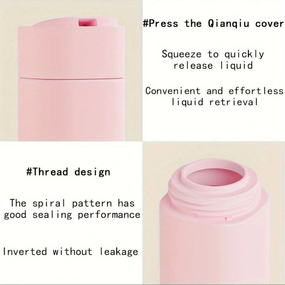 Her Travel Refillable Travel Bottles Set – 5 Piece, TSA Approved, Leak-Proof - Her travel