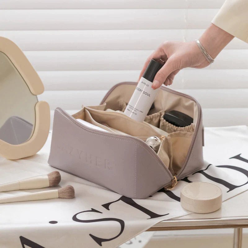 Travel Makeup & Cosmetic Bag – Large Capacity - Her travel